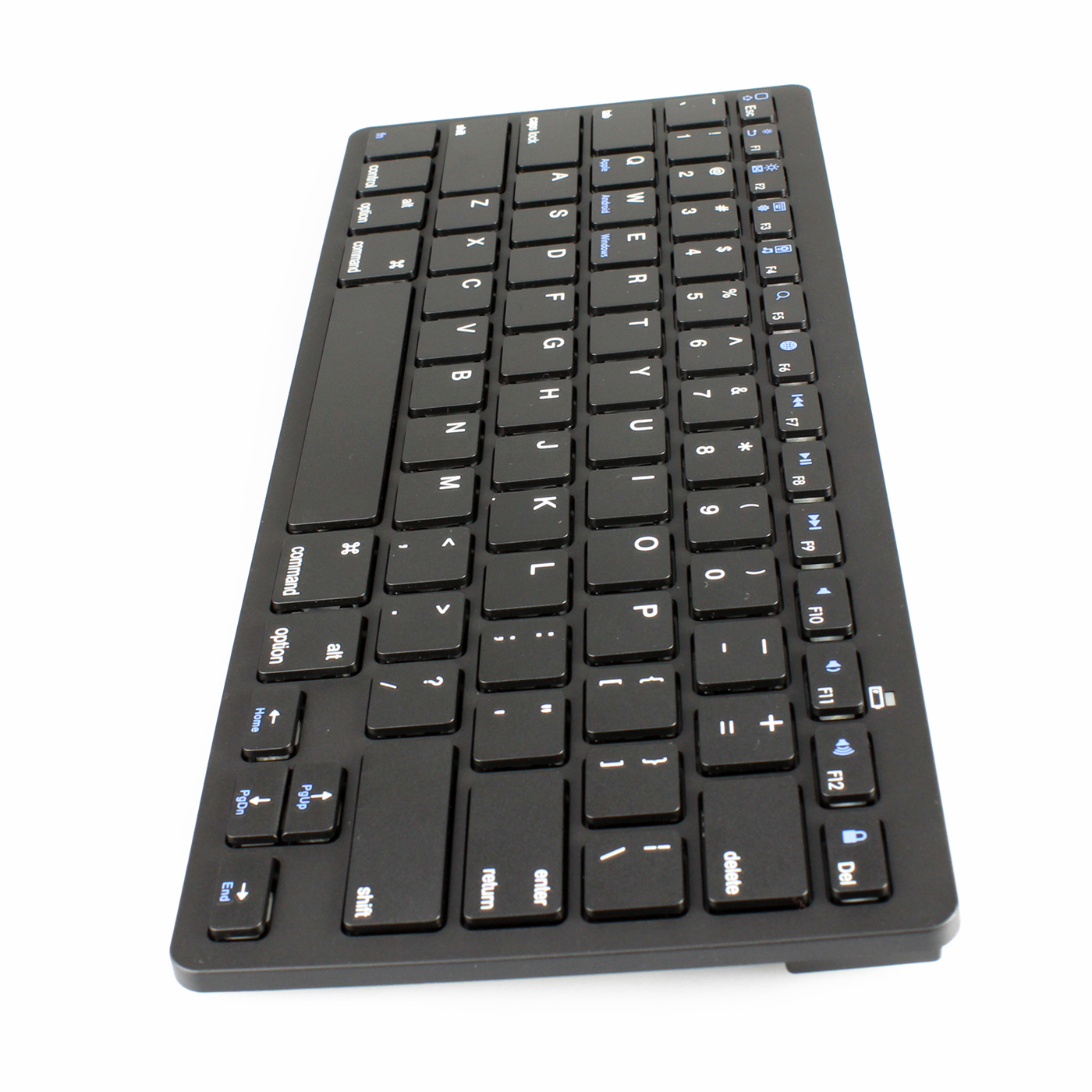 New Black Slim Bluetooth 3.0 Keyboard KeyPad For PC Tablet Laptop iPad
