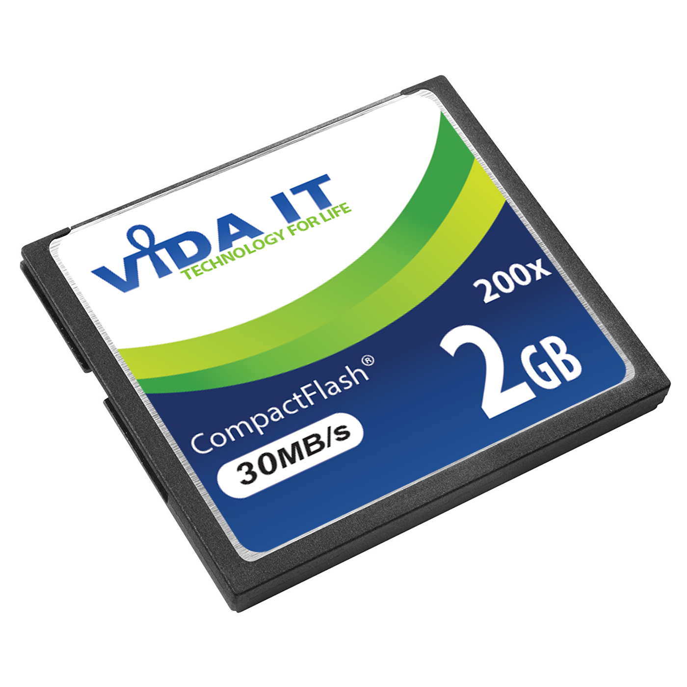 Vida IT® 2GB CF Compact Flash Memory Card High Speed 200X 30MB/s for SLR Digital Camera