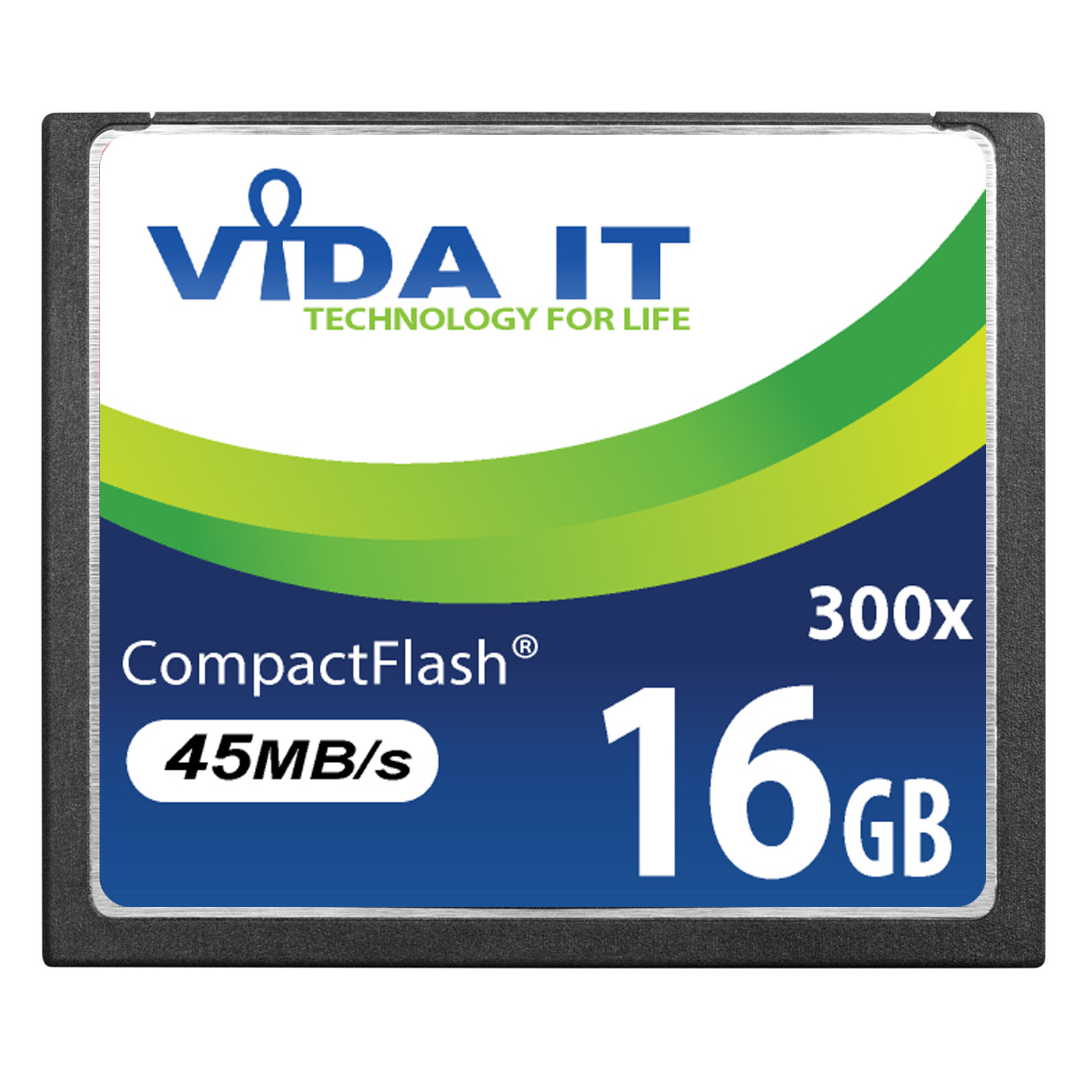 Vida IT® 16GB CF Compact Flash Memory Card High Speed 300X 45MB/s for SLR Digital Camera
