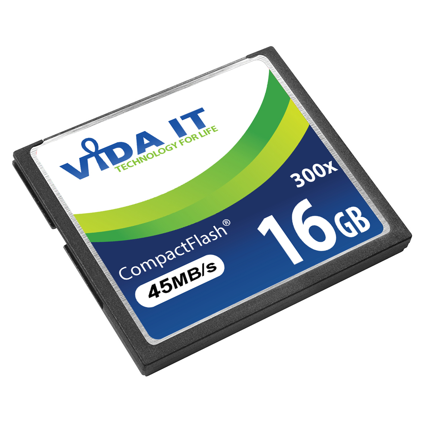 Vida IT® 16GB CF Compact Flash Memory Card High Speed 300X 45MB/s for SLR Digital Camera