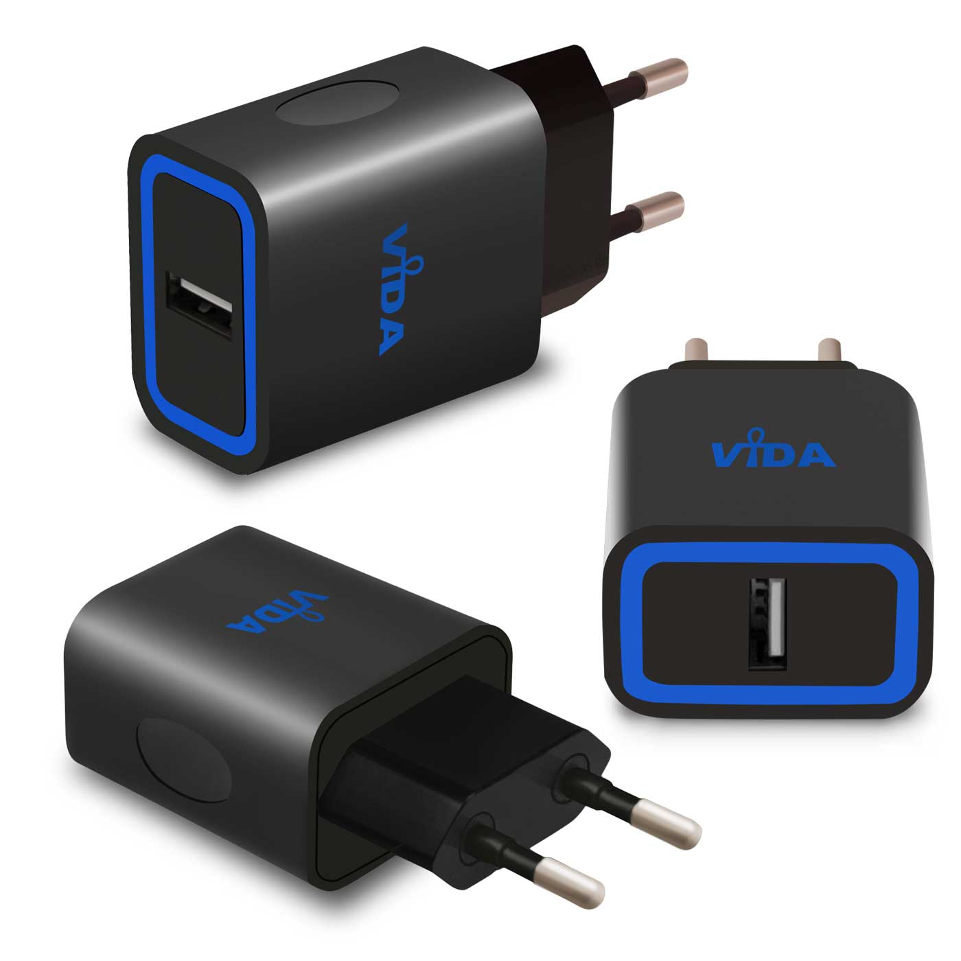 Rapido 12W Caricatore Parete Caricabatteria con USB-C iPhone Cavo Per Cellulare - Foto 9 di 12