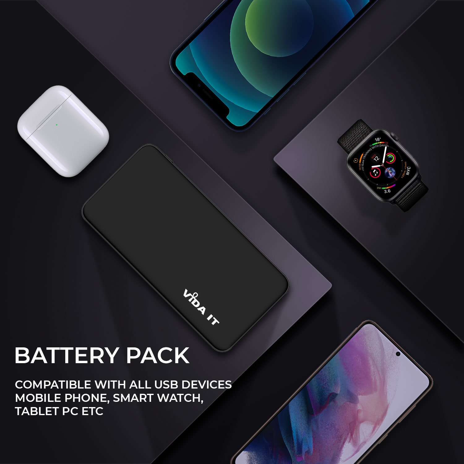 plug in phone battery charger