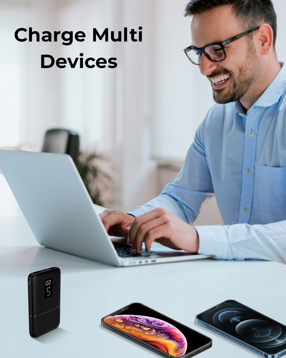 Vida IT vPow Power Bank for heated vest, mobile phone, tablet PC portable charger battery pack