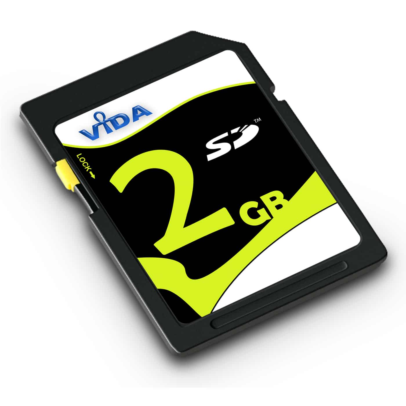 Vida 2GB SD Secure Digital Class 4 Memory Card