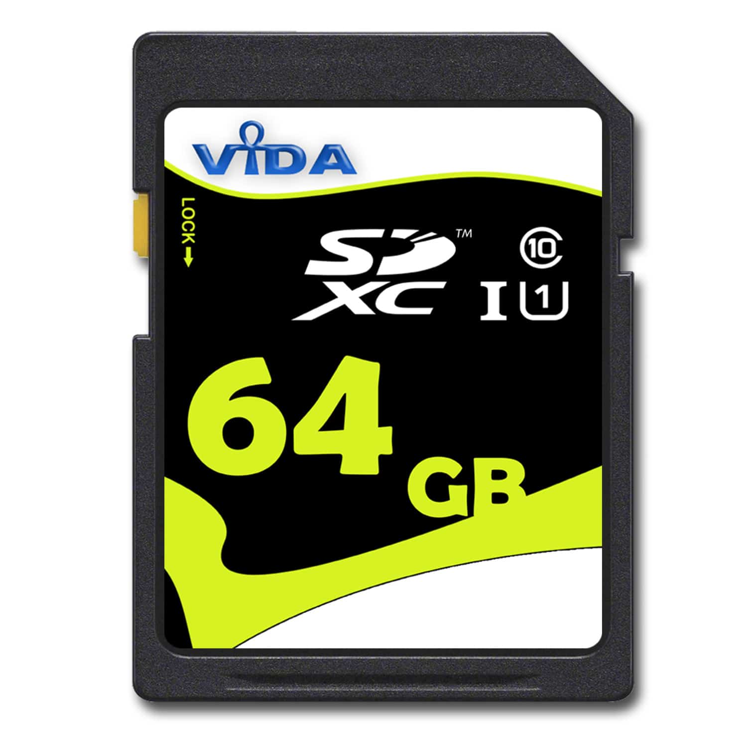 Vida 64GB SDXC memory card class 10 UHS-1