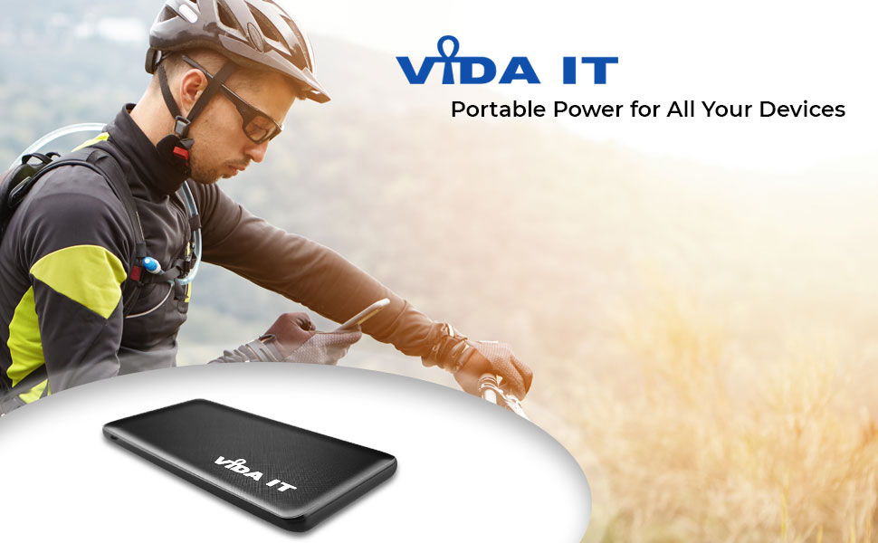 vida it v506 power bank battery pack for heated vest gilet portable charger for iphone samsung mobile phone ultra slim