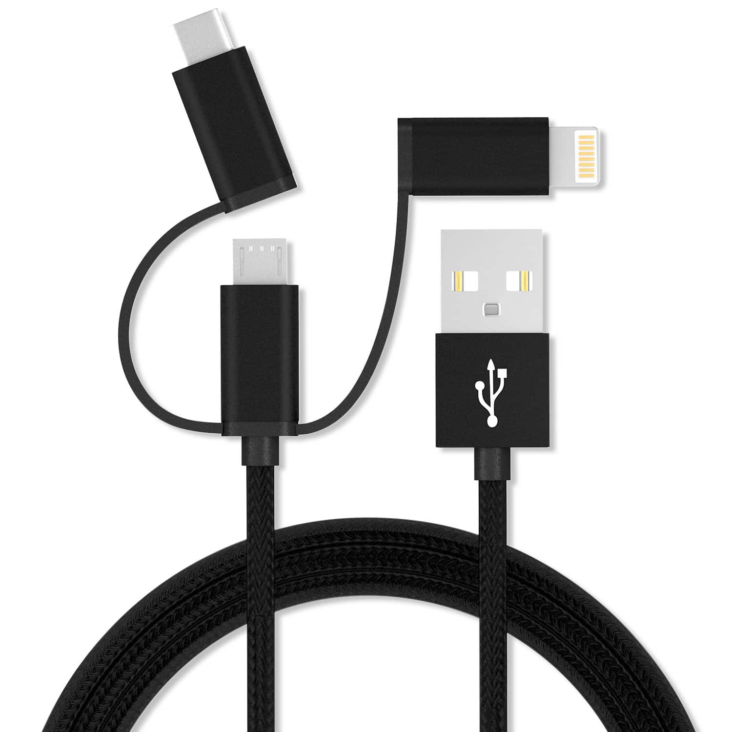 Vida IT V-C5 Braided 3-in-1 cable