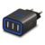 Vida IT VS1 Fast USB 3 Port Wall Charger 5V 3.1A Mains Adapter (EU Plug)