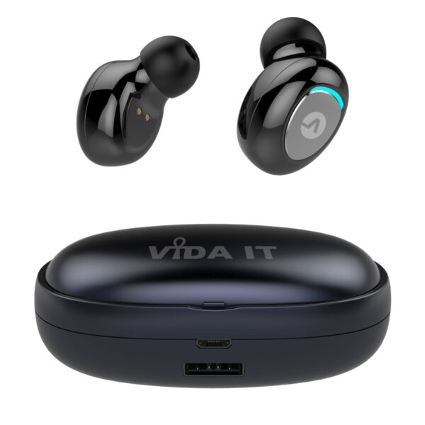 Vida IT vBuds Wireless Earbuds with Charging Case