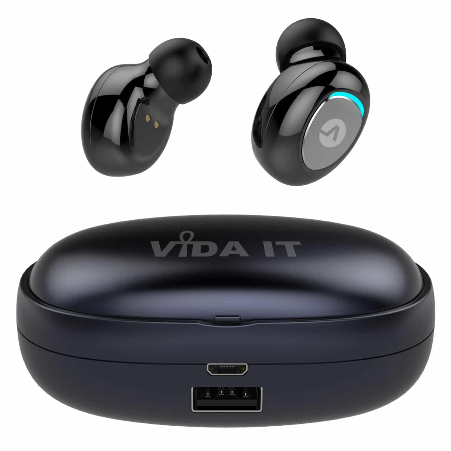 Vida IT wireless earbuds vBuds earphones