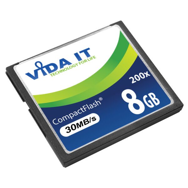 Vida IT 8GB CF Compact Flash Memory Card 200X Speed 30MB/s