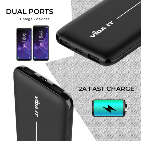 vida it vfab power bank battery pack portable charger for mobile phone heated vest tablet pc