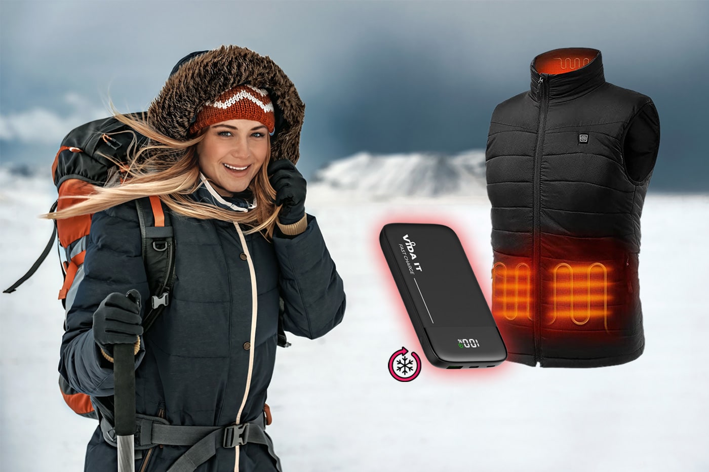 Power banks and battery packs for heated clothing
